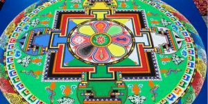 Budhist Medicine Sand Mandala